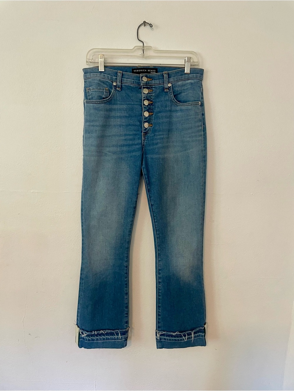 Veronica Beard Carolyn Baby Boot High Rise Jeans